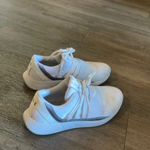 White Under Armour shoes